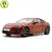 1/18 Toyota 86 GT86 Orange Diecast Model Car Gifts For Friends