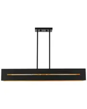 Livex Lighting Soma Black 4 Light Chandelier