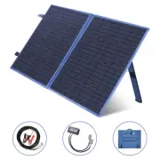 12V 250W Folding Solar Panel Blanket Flexible Solar Mat Mono Power USB Regulator