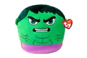 TY Squishy Beanies Plush 25cm Marvel Hulk TY39252