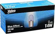 Valeo Halogen Bulb, T4W-Blue Effect-Cardboard x10, 32702, Set of 10
