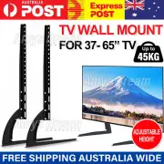 Universal Table TV Stand Bracket Base VESA Pedestal Top Mount For 37-65" MEL