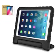 StylePro Combo, iPad 7th, 8th & 9th gen Kids case + Screen Protector. Shockproof EVA case, black