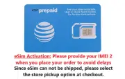 AT&T Prepaid SIM Card Unlimited Plan for Talk, Text, & Data - Read Description