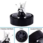 3.4Inch 6 Fins Replacement Blade For 16OZ Nutri Ninja Blender BL740 BL772 BL660