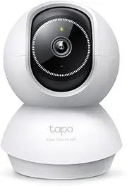 TP-Link Tapo Smart Pan/Tilt AI Home Security Camera, 3K, 5MP, 360º horizontal,Two-Way Audio, Voice Control,Night Vision, Baby Monitor, Montion Tracking, Smart AI Detection and Notifications(Tapo C230)