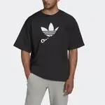 ADIDAS 上衣 男款 短袖上衣 運動 三葉草 BLD TRICOT IN T 黑 HG1438