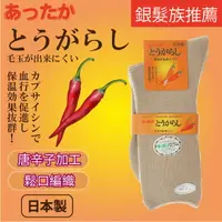 在飛比找樂天市場購物網優惠-【沙克思】とうがらし唐辛子加工素色鬆口女毛短襪 特性：唐辛子