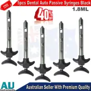 Dental Auto Passive Anesthesia Self Aspirating Surgical Syringes 1.8ml 5 Pieces