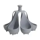 Boiled Egg Holder Silicone Handle Egg Cooker Silicone Egg Steamer Tray with9844