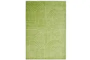 Contemporary Handwoven Wool Rug-Unity 6230-Pista Green