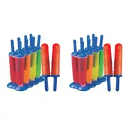 2x 4pc Avanti Twin Peaks Ice Blocks Set Juice/Cocktail/Popsicle/Icy Pole/Mould