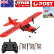 RC Plane 2 Channels 2.4Ghz Remote Control Airplane Ready to Fly EPP Aircraft AU