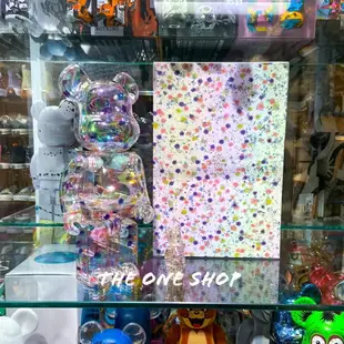 TheOneShop BE@RBRICK Anever 透明 彩色 乾燥花 碎花 珠光 炫彩 庫柏力克熊 熊 400% 100%