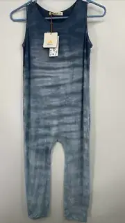 Fairwell Boutique Girls Size 10/12 Costa Jumpsuit Romper In Blue Rip curl $58