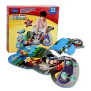 Disney MICKEY MOUSE CLUBHOUSE 25 piece Foam Puzzle Play Mat Educational Jigsaw