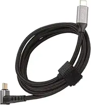 USB C to, 90 Degree Cable 4K 60Hz Supports PD100W Type for Steam Deck 100W Cables & Accessories 3.2 Gen2 Full Function Fast Charging Cord Right Angle PD Games Notebook Phone 50cm (50cm) (100cm)