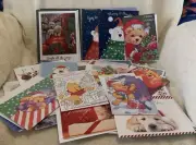 35 Pc Assorted Brands CHRISTMAS GREETING Cards w/Envelopes Lot #40 - NEW