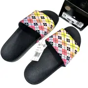 Brand New w/Tags Special Ed Multicolor Adidas Adilette Slides Men's Sz 12 $59.95