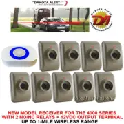DAKOTA ALERT DCMA-4K PLUS WIRELESS ALARM+RELAYS+12V OUTPUT 9 SENSORS