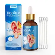 Tinnitus Relief for Ringing Ears, Natural Herbal Blend, Support Ear Tinnitus Relief for Women Men 3 pcs