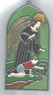 GUARDIAN ANGEL SUNCATCHER (RELIGIOUS SUNCATCHERS)