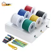 18 Gauge Electrical Wire Cable- 18 AWG Hook up Wire Kit 6 Colors(13.12Fee