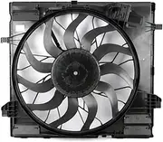 Radiator Cooling Fan Auto Spare Car Parts，Compatible with BMW F02 17417589028 Radiator Cooling Fan