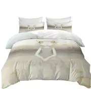 Scary Art Girl Ghost of the Pumpkin Patch Quilt Cover