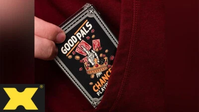 Chancers Playing Cards Black Edition by Good Pals