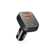 Anker Roav Smartcharge F2 Bluetooth Car Kit Hands Free Dual USB Black New R5111