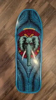 Powell Peralta Mike Vallely Elephant Deck 2018 Reissue Light blue