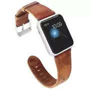 For Apple Watch iWatch Series 8 7 6 5 4 3 SE Watch Strap Band Leather Wristband