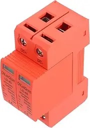Sosoport Solar Panel Photovoltaic Surge Protector 500v/1000v/1500v Compatibility Easy Install Power Pole Parts