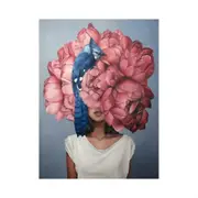 2 Pcs Creative Wall Art Printing Canvas Frameless Home Bedroom Decoration Painting, Size:40??60cm(1)