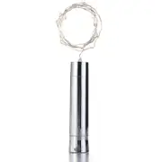 2Pcs 1.4M 15LEDs Cork Shaped Silver Wire Starry String Light Wine Bottle Lamp For Party Decor