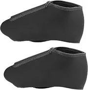 Skating Boot Covers - Ice Skating Boot Cover Zippered Protector | Skating Shoe Protective Cover | Roller Skate Shoe Covers | Warm Practice Wear Shoes Sleeves for Skating