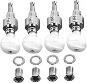Generic Banjo String Key Tuner Banjo Machine Head Accessory 4 Pack Replacement Tuning Pegs