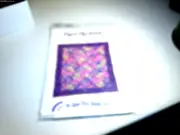 Purrfection sewing in circles stmaped quilt