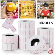 Price Tag Gun Labels Tags Rolls Sticker Pricing Tagging MX5500 800 Labels / Roll