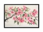 Blossom Flower tree Framed Print Fine Art Poster Print