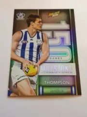 2016 AFL Select Scott Thompson Milestone insert card. North Melbourne Kangaroos