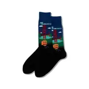 Hot Sox Men Golden Gate Bridge Socks HM600105