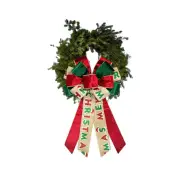 NNEOBA Large Christmas Bow for Wreath and Tree Topper