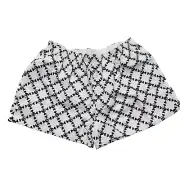 Vintage Paul Frank Womens Boxers, Skurvy, White & Black, Small