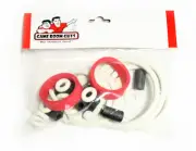 Data East Time Machine Pinball Machine Replacement Repair Rubber Ring Kit White