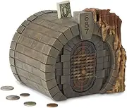 Enesco The Wizarding World of Harry Potter Gringotts Vault Coin Bank, 6.26 Inch, Multicolor