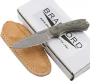 Bradford Guardian 3 AEB-L Fixed Blade Knife Camo Canvas Micarta Full Tang