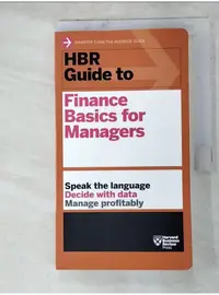 在飛比找蝦皮購物優惠-HBR Guide to Finance Basics fo