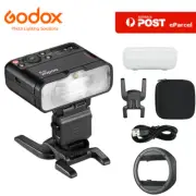 Godox MF12 Macro Flash Light Kit Mini Speedlite Flash + MF-CB Round Adapter